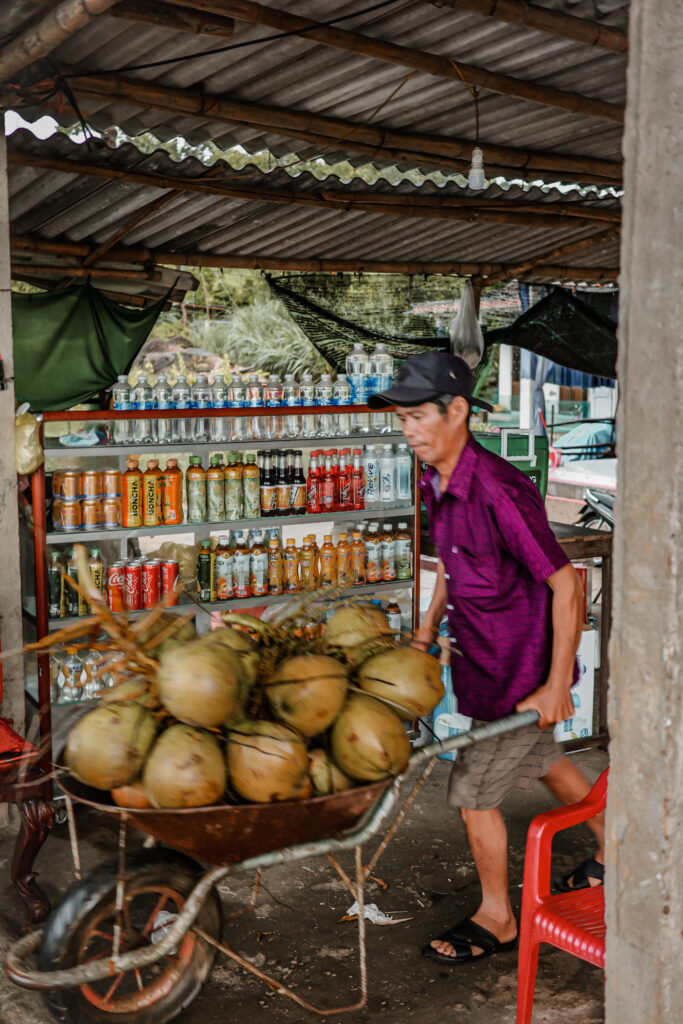 베트남 휴게소 사탕수수
